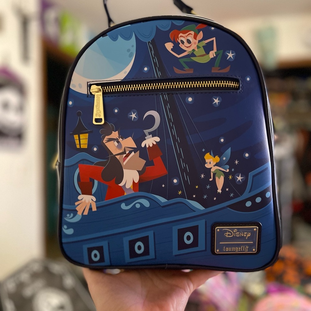Peter Pan loungefly mini backpack